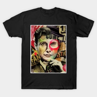 Vintage Mads Mikkelsen Graffiti Collage T-Shirt